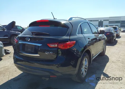 2017 Infiniti Qx70 z USA, uszkodzony, nr VIN JN8CS1MW1HM413131